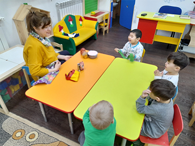 Помещение для занятий с детьми младшего возраста